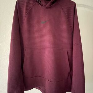 Nike Maroon Running Hoodie